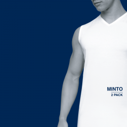 T-SHIRT MAN COTTON V-NECK...