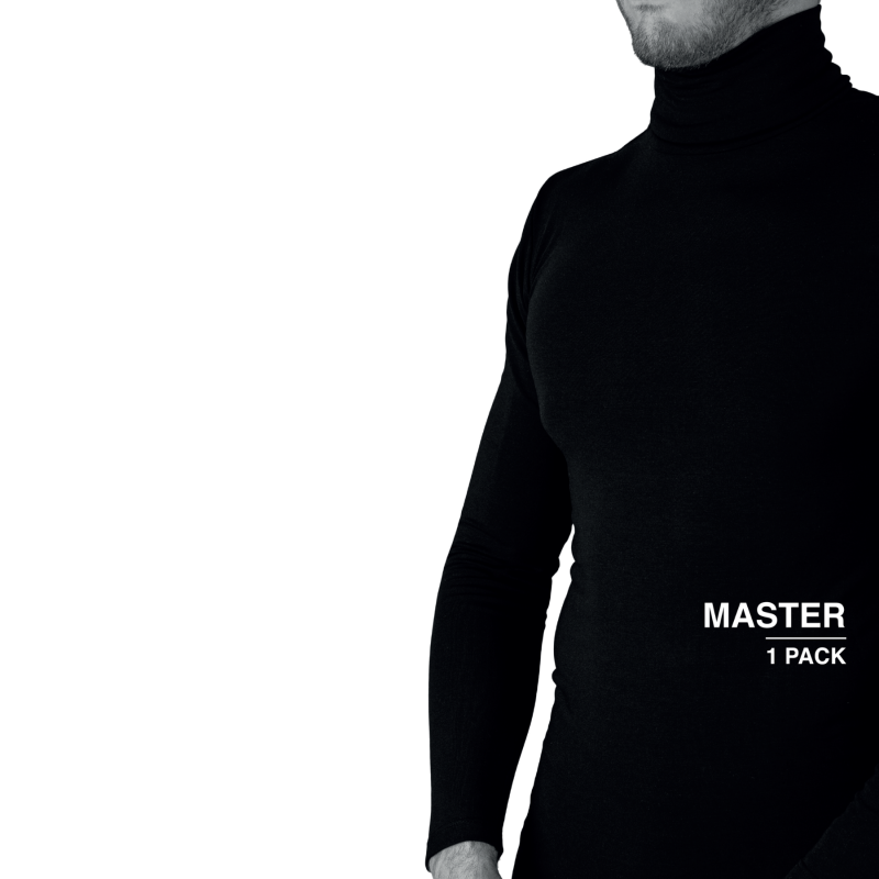 slim fit roll neck