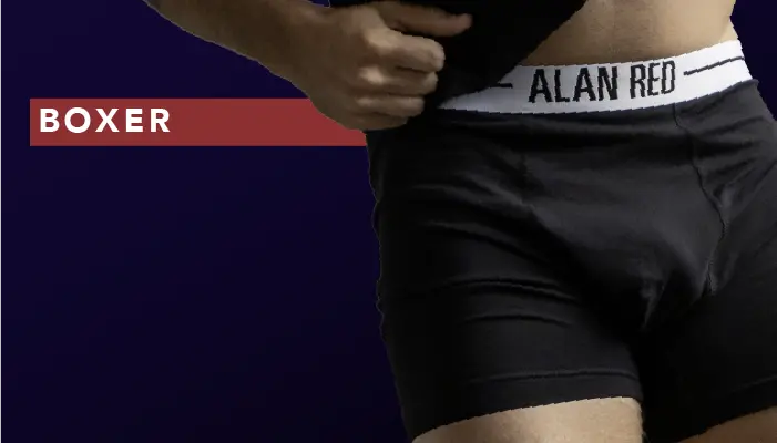 Boxer da uomo Alan Red